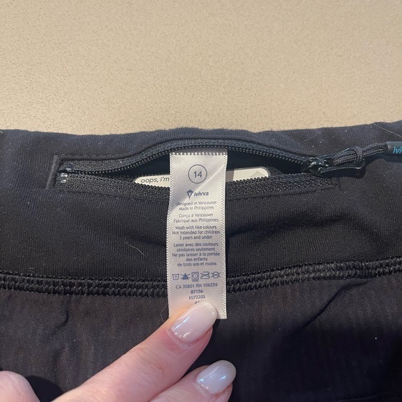 Black Ivivva shorts - Picture 3 of 4